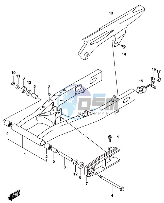 REAR SWINGINGARM