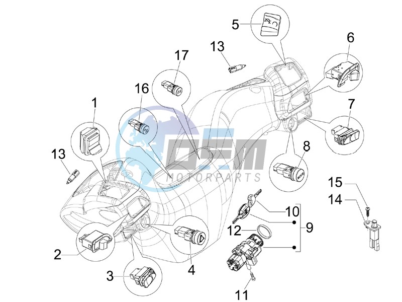 Selectors - Switches - Buttons