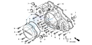 SH125DH UK - (E) drawing GASKET KIT B