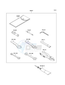 W800 EJ800AEF GB XX (EU ME A(FRICA) drawing Owner's Tools