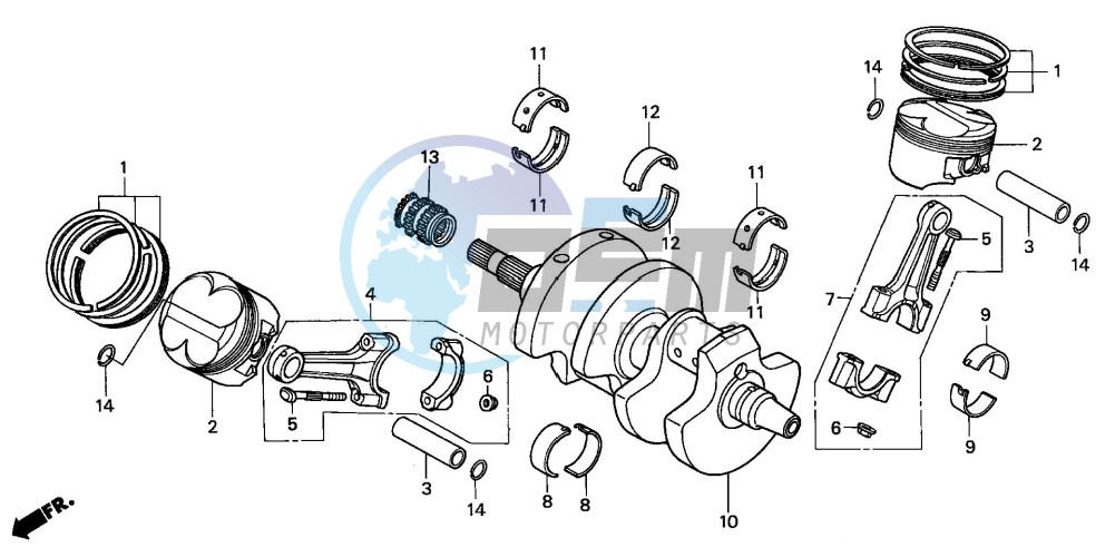 CRANKSHAFT/PISTON