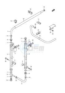 DF 250 drawing Fuel Injector (DF 250S)