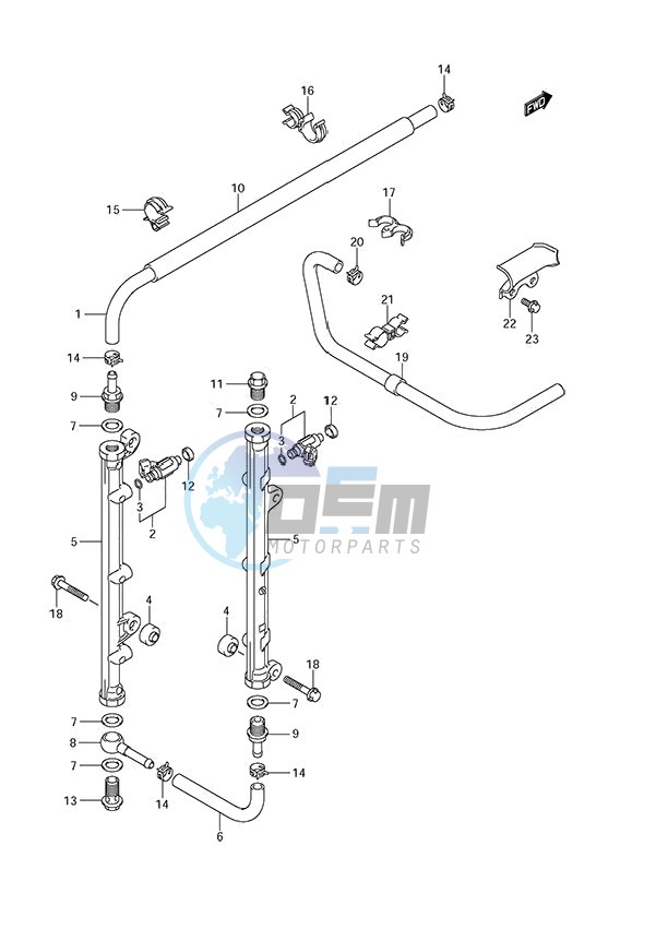 Fuel Injector (DF 250S)