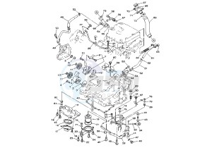 TDM 850 drawing OIL PUMP