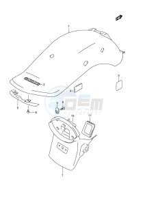 VZ800 (E3-E28) MARAUDER drawing REAR FENDER