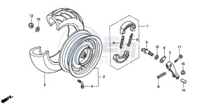 SRX50 drawing REAR WHEEL