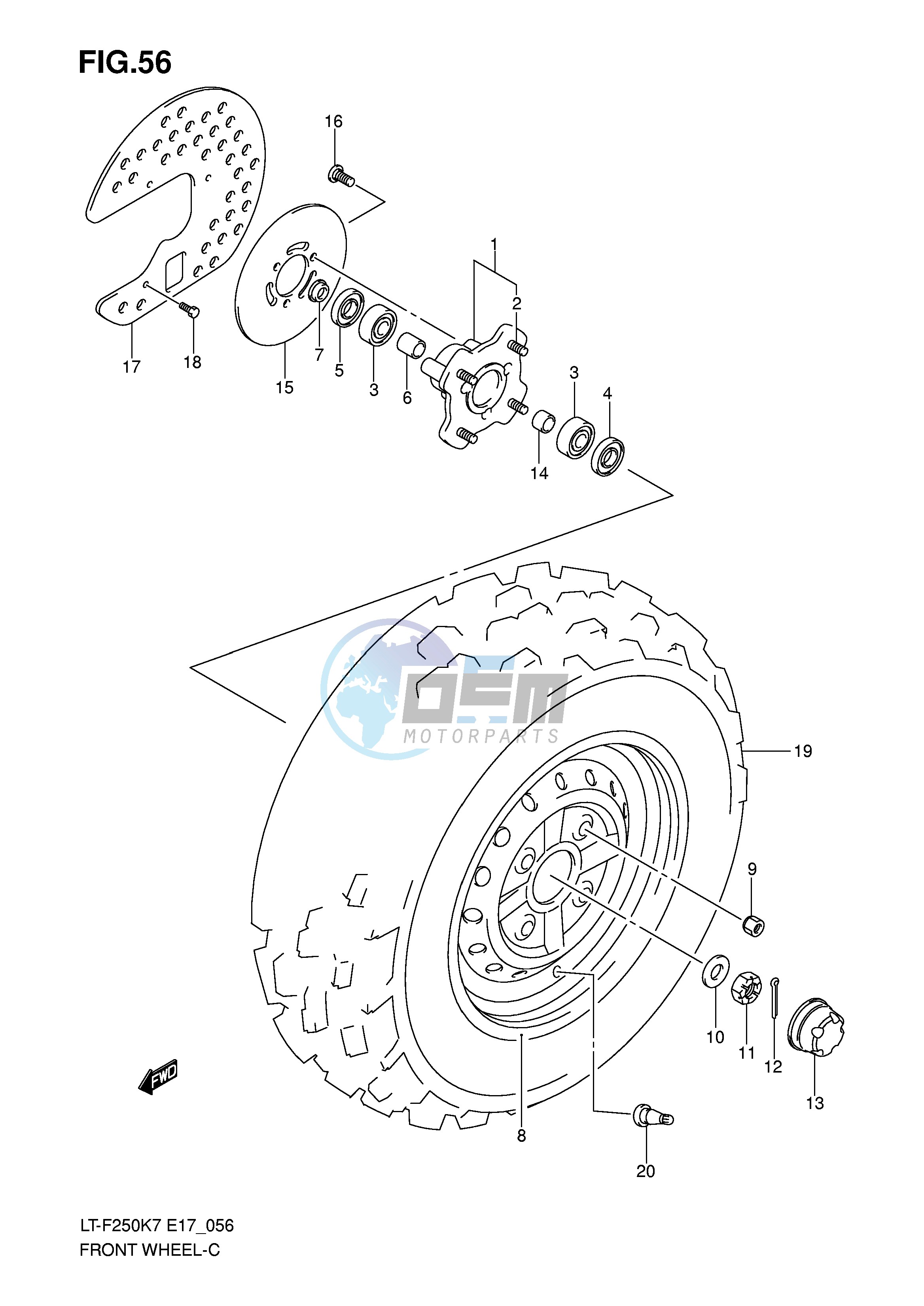 FRONT WHEEL