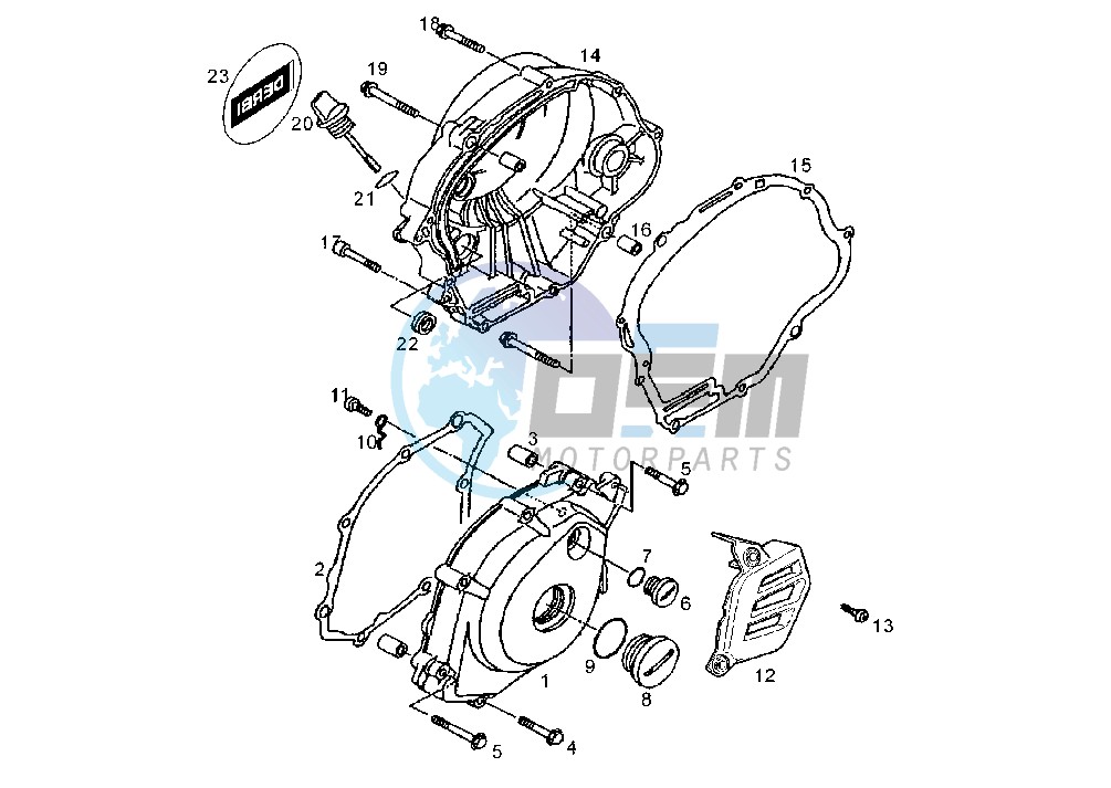 CRANKCASE COVER