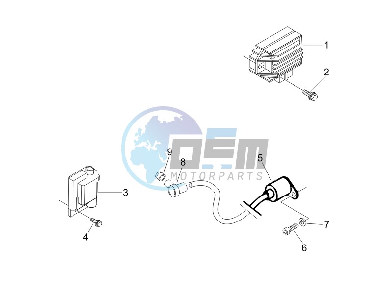 Voltage Regulators -ECU - H.T. Coil