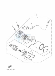 MT-03 MTN320-A (BEV6) drawing STARTING MOTOR