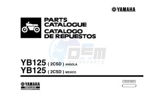 YB125 (2CSD) drawing Infopage-1