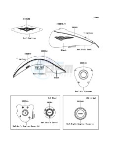 VN1700_CLASSIC_TOURER_ABS VN1700DDF GB XX (EU ME A(FRICA) drawing Decals(Black/Titanium)