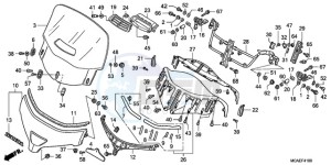 GL1800A UK - (E / MKH) drawing WINDSCREEN