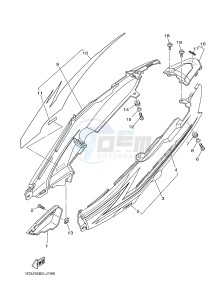 T110C (40B6) drawing SIDE COVER