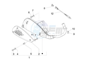 LX 125 4T ie E3 Touring drawing Silencer