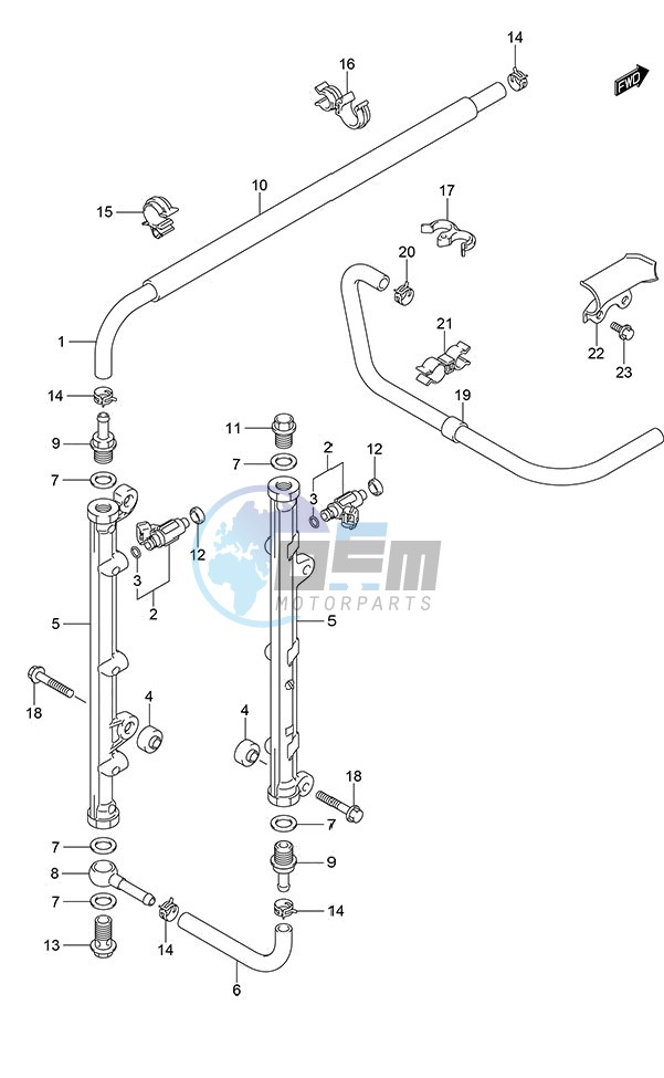 Fuel Injector (DF 250S)