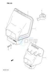 DR250 (E24) drawing HEADLAMP HOUSING