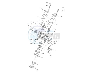 FZ8-S 800 drawing STEERING