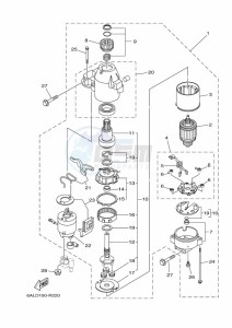 F200CETX drawing STARTER-MOTOR