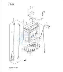 VLR1800 drawing BATTERY