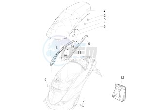 Liberty iGet 50 4T 3V (NAFTA) drawing Saddle/seats