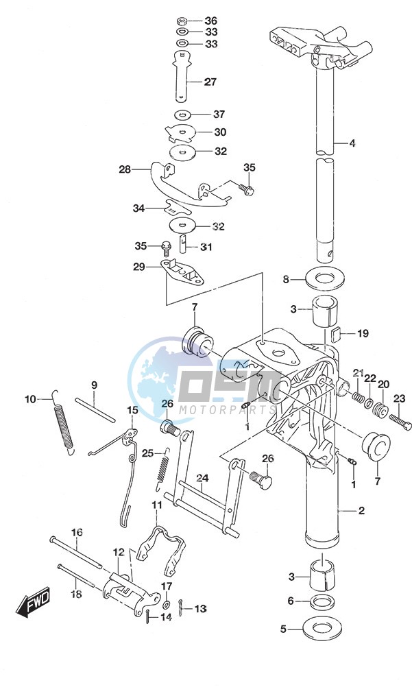 Swivel Bracket Non-Remote Control