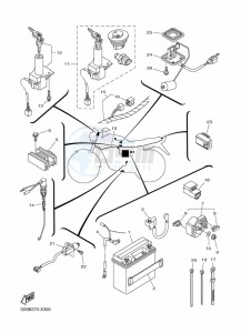 YBR125ESD (3D9B) drawing ELECTRICAL 1