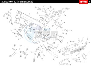 MARATHON-125-SM-BLACK drawing CHASSIS