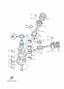 F225XA-2016 drawing CRANKSHAFT--PISTON