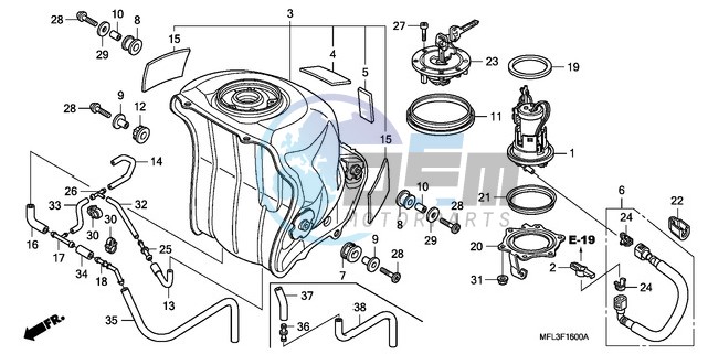 FUEL TANK/FUEL PUMP