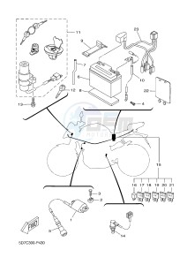 MT125 MT-125 (BR31 BR31 BR31 BR31 BR31) drawing ELECTRICAL 1