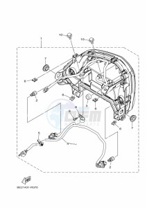 MWS155-A TRICITY 155 (BGD1) drawing TAILLIGHT