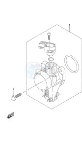 DF 25A drawing Throttle Body