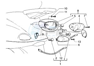 ET2 INIEZIONE 50 drawing Taillight