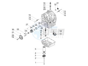 V7 III Anniversario 750 e4 (NAFTA) drawing Lubrication