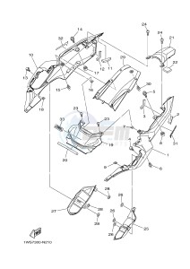 MT07A MT-07 ABS 700 (1XBA 1XBB) drawing SIDE COVER