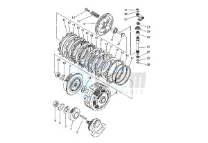 MT-03 660 drawing CLUTCH