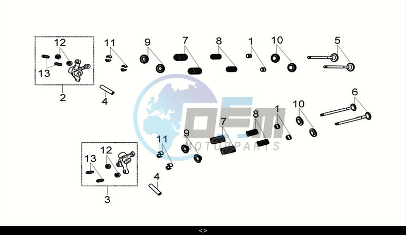 IN-EX. VALVE ROCKER ARM