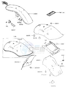 EN 450 A [454 LTD] (A1-A5) [454 LTD] drawing FENDERS