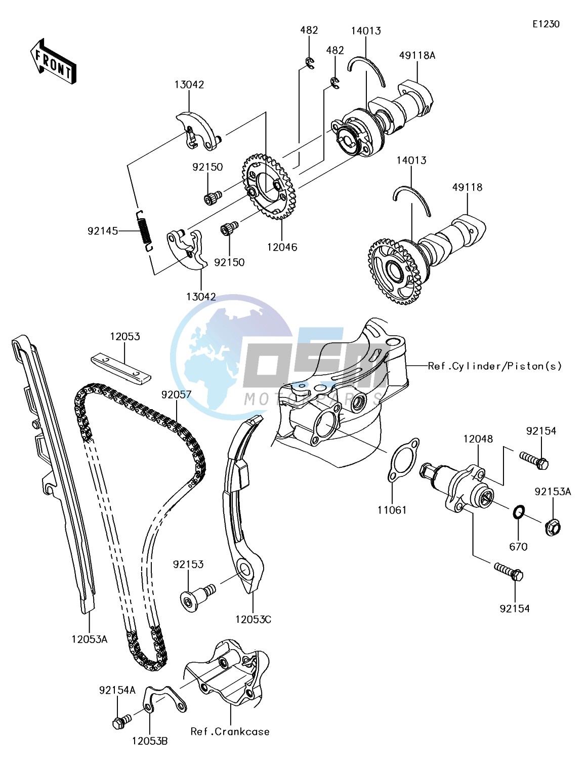 Camshaft(s)/Tensioner