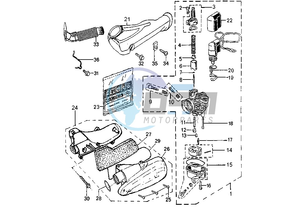 CARBURETOR DELL'ORTO