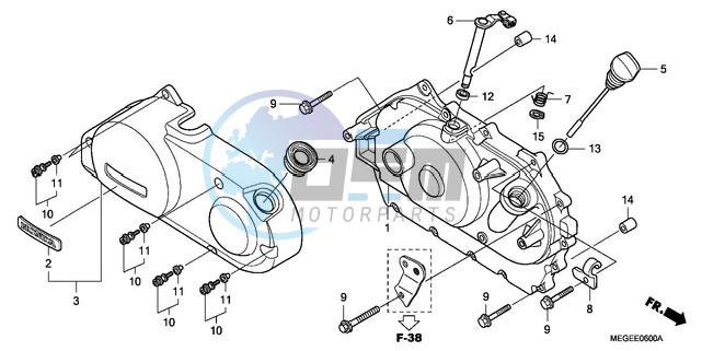 RIGHT CRANKCASE COVER