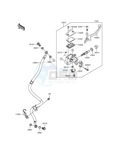 Z250SL BR250EGF XX (EU ME A(FRICA) drawing Front Master Cylinder