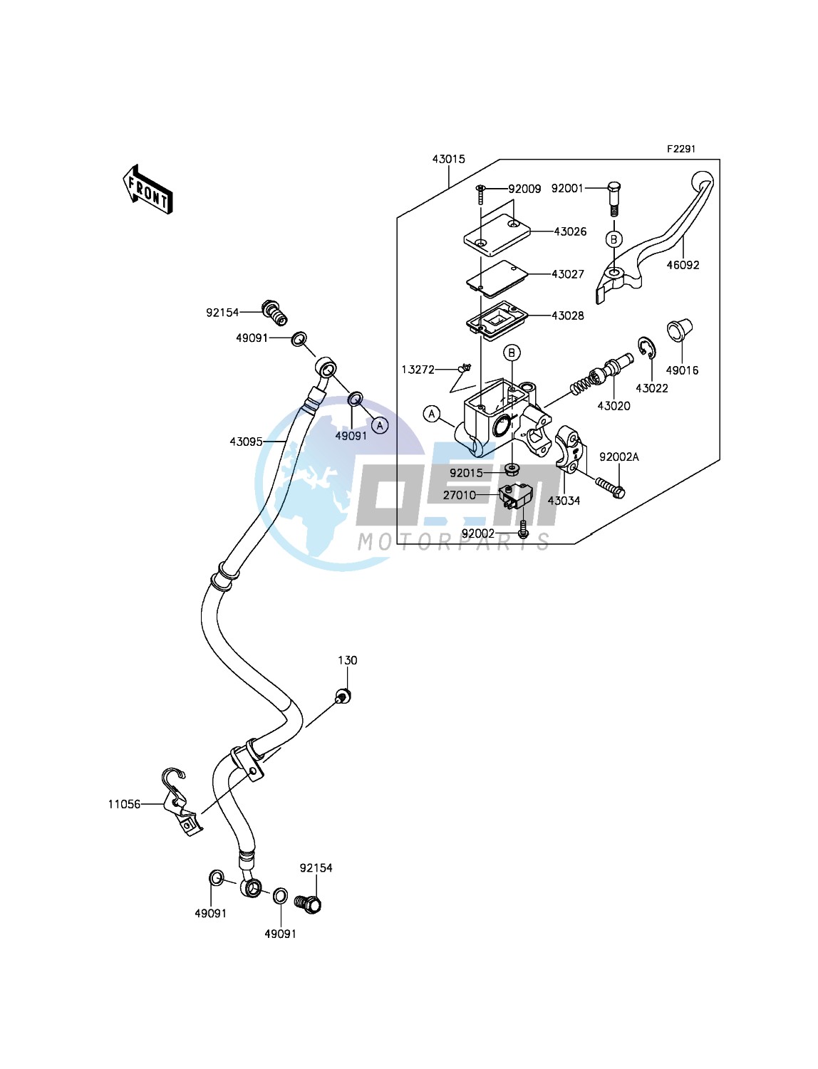 Front Master Cylinder