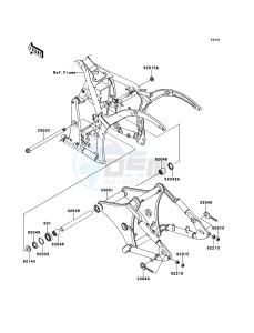 VN900 CLASSIC VN900BEF GB XX (EU ME A(FRICA) drawing Swingarm