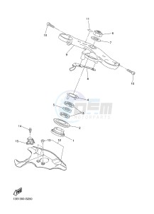 YZF-R6 600 R6 (2CXE 2CXF) drawing STEERING