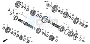 XL1000V drawing TRANSMISSION