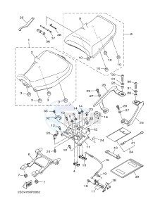 MT09TRA MT-09TRA TRACER 900 (2SCB) drawing SEAT