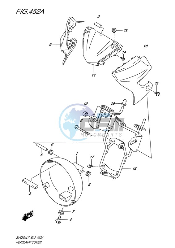 HEADLAMP COVER