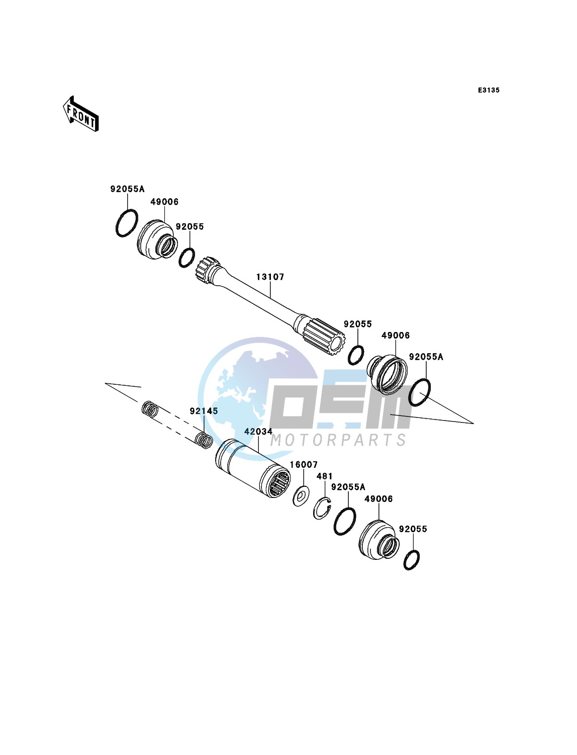 Drive Shaft-Propeller